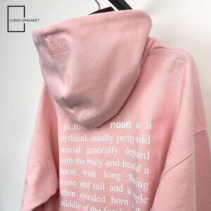 Vetements: Limited Edition Unicorn Definition Print Mythical Pink FW22